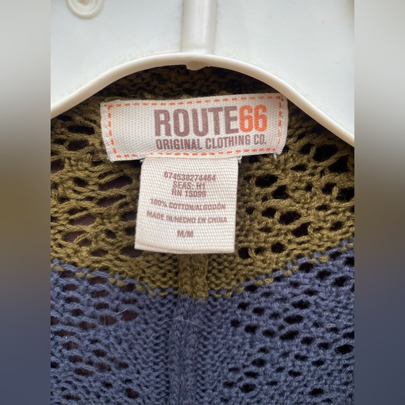 *🤗288-You Are ROUTEless😜Route 66 Knit Duster - Picture 3 of 11
